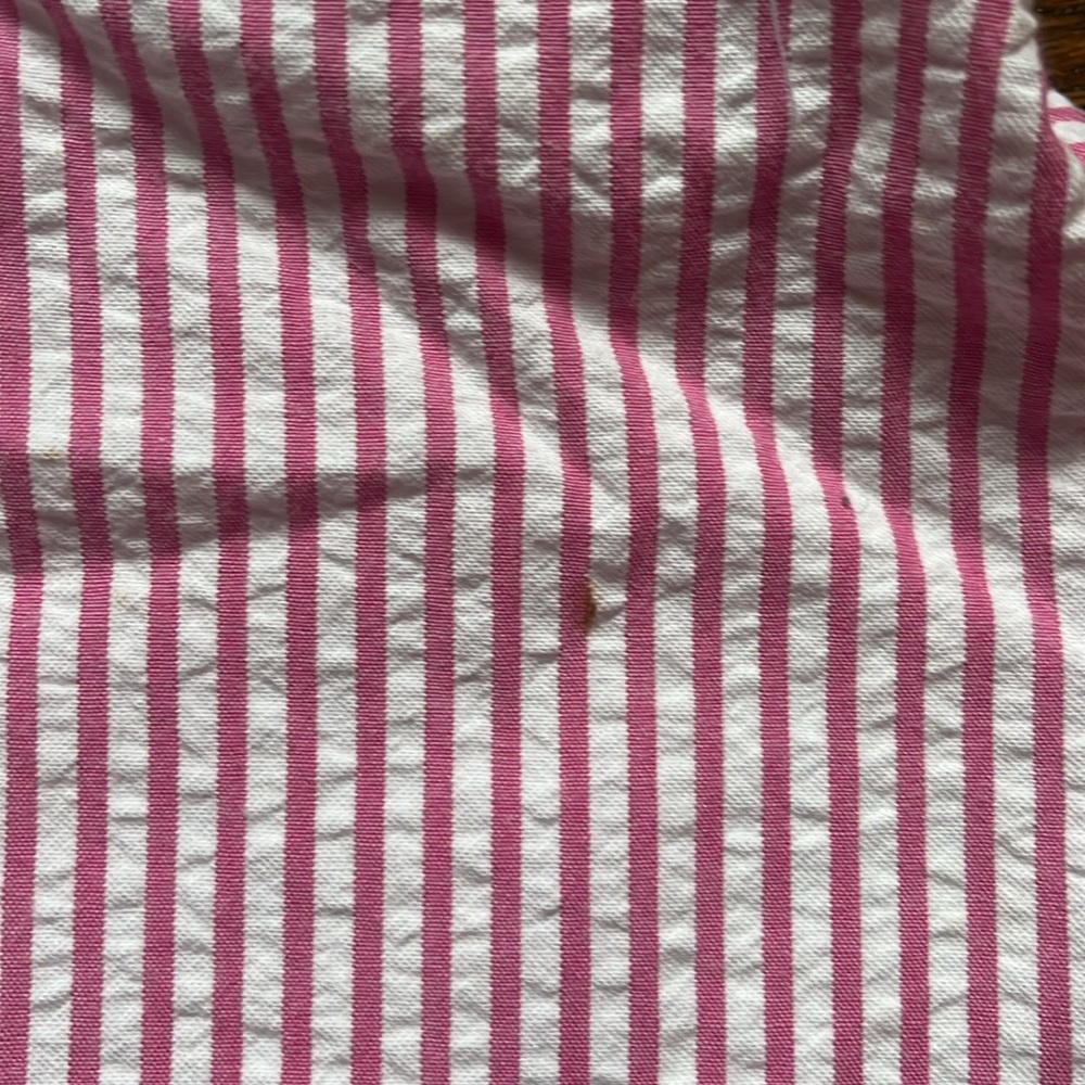 🌸🌼Florence Eiseman Pink Seersucker Dress Girls Size 8, Easter, Spring, Brunch - Picture 3 of 4